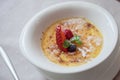 Cream brulee Royalty Free Stock Photo