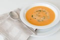 Cream carrot soup