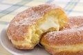 Cream Cheese Paczki Royalty Free Stock Photo