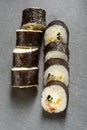 Cream cheese and tuna rolls Royalty Free Stock Photo