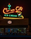 Cream City Ice Cream Neon Sign, TN