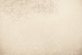 Cream color leather background texture. Close up wallpaper Royalty Free Stock Photo