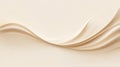 Cream colored abstract background with flowing waves and soft shadows for design elements use Royalty Free Stock Photo