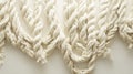 Cream-Colored Twisted Rope Texture Background Royalty Free Stock Photo
