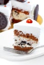 Cream Cookies Cake Series 02 Royalty Free Stock Photo