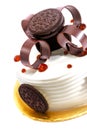 Cream Cookies Cake Series 03 Royalty Free Stock Photo