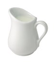 Cream (Creamer) (with clipping path) Royalty Free Stock Photo