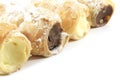 Cream Filled Horn Pastries Royalty Free Stock Photo