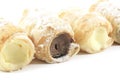 Cream Filled Horn Pastries Royalty Free Stock Photo