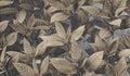 Cream foliage texture. Abstract background. Fashion concept. cosmetic cream texture