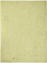 Cream handmade sheet of paper isolated