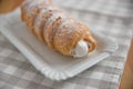 Cream horn pastries Royalty Free Stock Photo