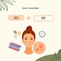 Cream Illustrations Skin Care Tips Instagram Post