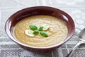 Cream soup Royalty Free Stock Photo