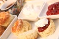 Cream tea 5 Royalty Free Stock Photo