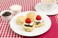 Cream tea Royalty Free Stock Photo