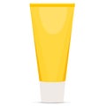 Cream tube yellow