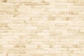 Cream and white brick wall texture background. Brickwork or stonework flooring interior rock old pattern clean concrete grid Royalty Free Stock Photo