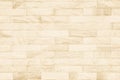 Cream and white brick wall texture background. Brickwork or stonework flooring interior rock old pattern clean concrete grid Royalty Free Stock Photo