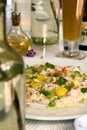 Creamed Crab salad Royalty Free Stock Photo