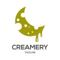 Creamery vector design logo design template