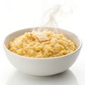 Risotto isolated on white background Royalty Free Stock Photo