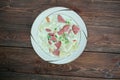 Creamy Cabbage Kielbasa Soup