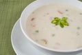 Creamy Cauliflower Soup Royalty Free Stock Photo