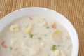 Creamy Cauliflower Soup Royalty Free Stock Photo