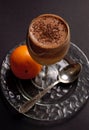 Creamy chocolate orange dessert