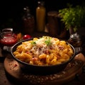 Creamy Comfort: Classic American-Style Mac and Cheese