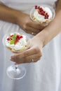 Creamy Dessert Royalty Free Stock Photo