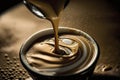 Creamy Espresso Closeup for Coffee Lovers.