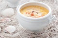 Creamy fish soup