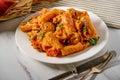 Creamy Italian Sausage Rigatoni