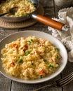 Creamy Lobster Risotto Royalty Free Stock Photo