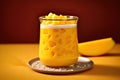 Creamy Mango Sago Dessert, is a sweet dessert from Hong Kong. Made by puree mango, sago pearl, and Coconut milk with toping sliced