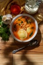 Creamy Ravioli Minestrone Soup