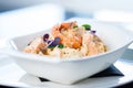 Creamy seafood pasta