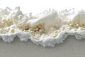 Creamy Splash Explosion with Bubbles and Foam Royalty Free Stock Photo