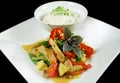 Creamy Thai Chicken Curry 1 Royalty Free Stock Photo