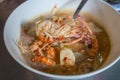 Creamy Tom Yum Kung Royalty Free Stock Photo