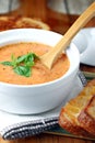 Creamy Tomato Soup Royalty Free Stock Photo