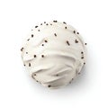 Creamy Vanilla Ice Cream with Sprinkles. Generative ai Royalty Free Stock Photo