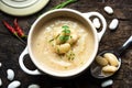 Creamy white bean soup