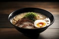 A mouth-watering bowl of tonkotsu ramen. (Generative AI)