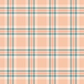 Crease textile seamless background, hanukkah vector check plaid. Revival texture tartan fabric pattern in pastel and light colors
