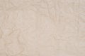 Creased brown paper texture background Royalty Free Stock Photo