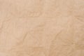 Creased brown paper texture background Royalty Free Stock Photo