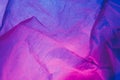 creased paper texture ultraviolet background pink Royalty Free Stock Photo